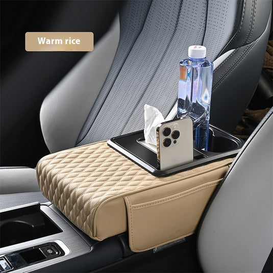 Five-in-one Height Increasing Armrest Box Mat Multi-functional Storage