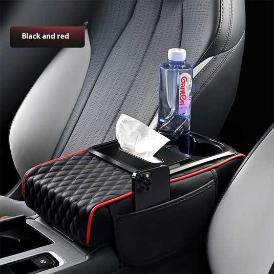 Five-in-one Height Increasing Armrest Box Mat Multi-functional Storage