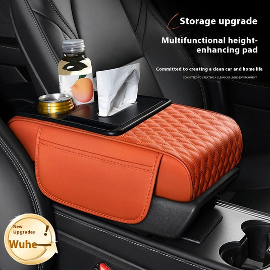 Five-in-one Height Increasing Armrest Box Mat Multi-functional Storage