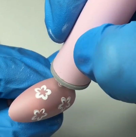 6 Pieces Nail Art Stamp Pen Set